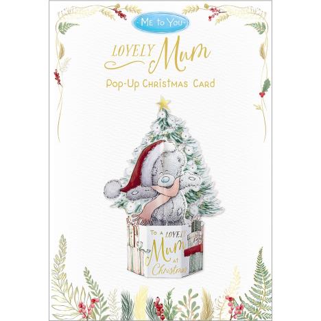 Lovely Mum Pop Up Me to You Bear Christmas Card £3.79